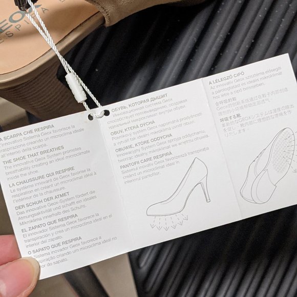 Geox Block Heel Peeptop Booties - Picture 2 of 15